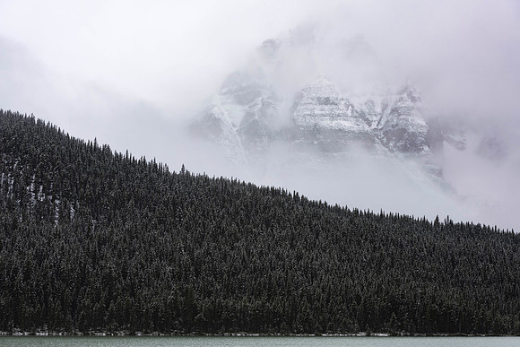 The Shrouded Giant Behind the Ridge