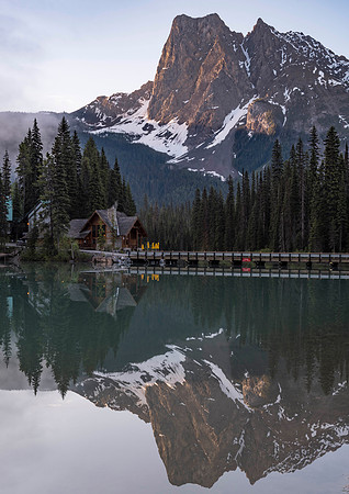 Emerald Morning at the Lodge