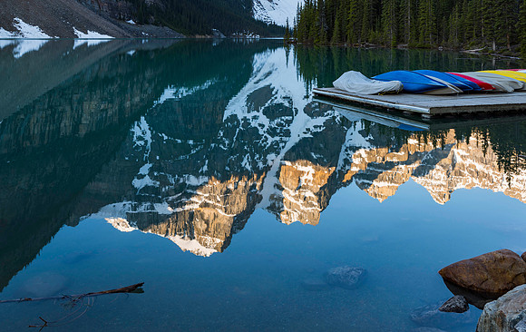 Canoes on Mountains