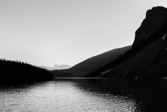 Moraine Lake Late Spring Morning