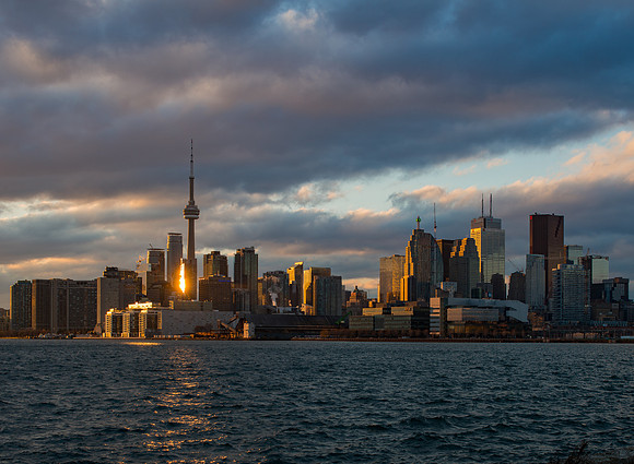 Skyline at Sunset
