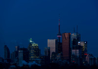Skyline in Morning Twilight