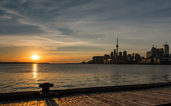 Sunset on the Pier